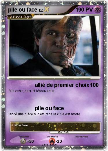 Pokemon pile ou face