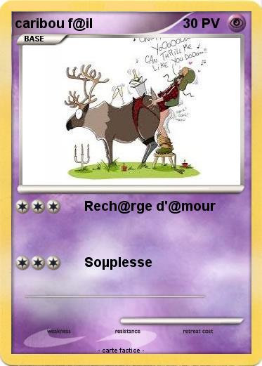 Pokemon caribou f@il