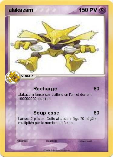 Pokemon alakazam