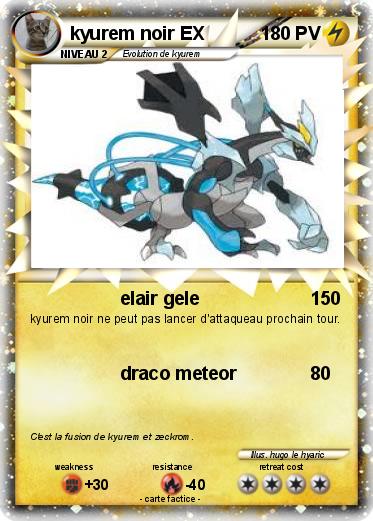 Pokemon kyurem noir EX