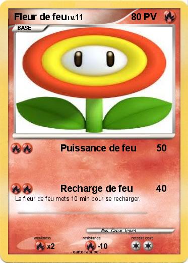 Pokemon Fleur de feu