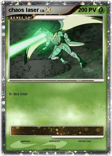 Pokemon chaos laser