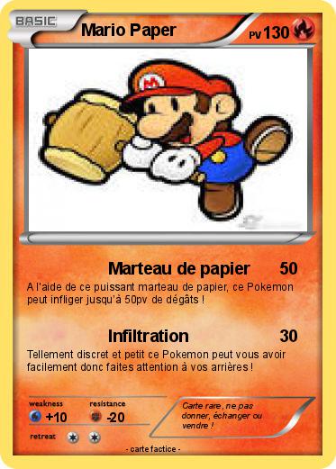 Pokemon Mario Paper