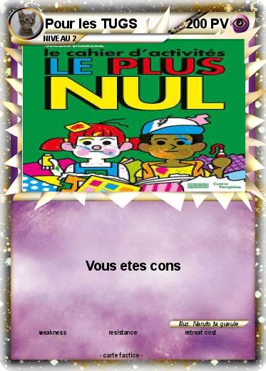 Pokemon Pour les TUGS