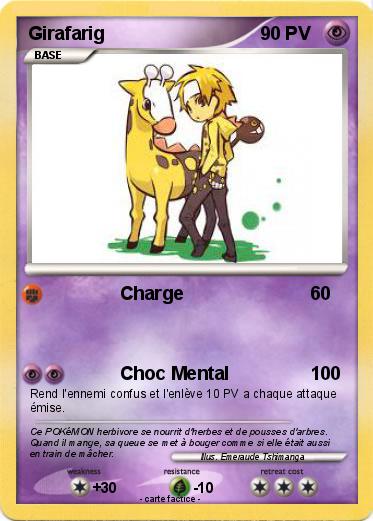 Pokemon Girafarig
