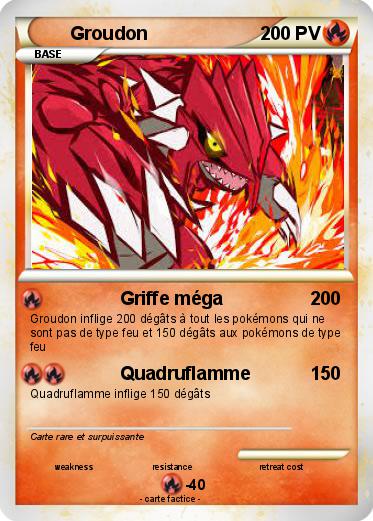 Pokemon Groudon