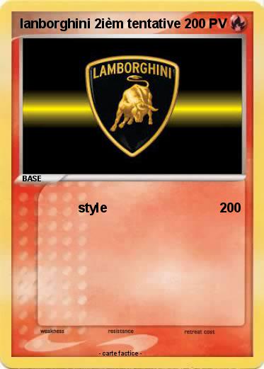 Pokemon lanborghini 2ièm tentative