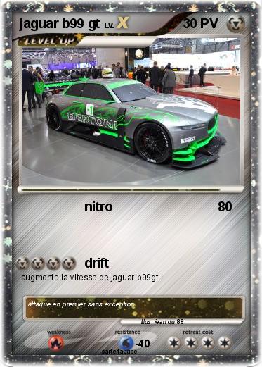 Pokemon jaguar b99 gt