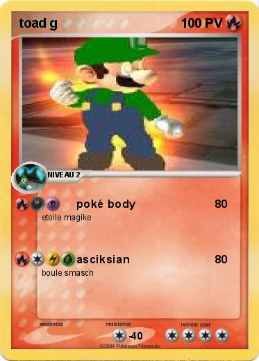 Pokemon toad g