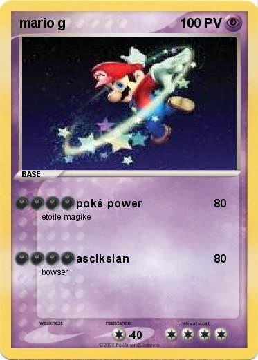 Pokemon mario g