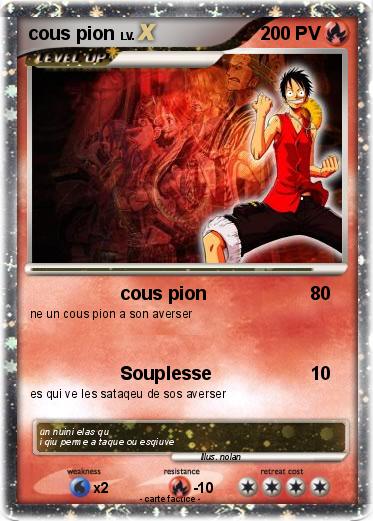 Pokemon cous pion