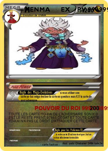 Pokemon ENMA      EX    PV 999999999999