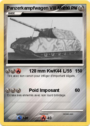 Pokemon Panzerkampfwagen VIII Maus