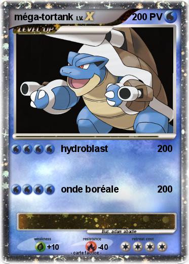 Pokemon méga-tortank