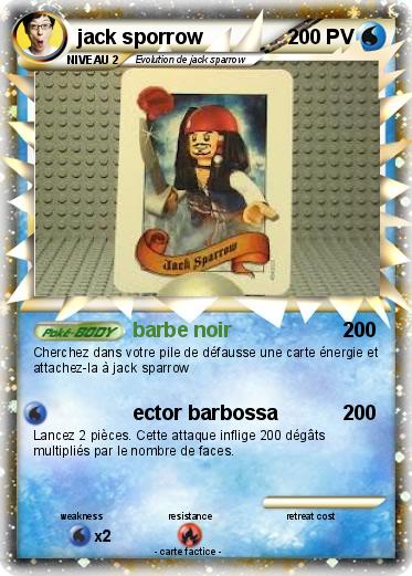 Pokemon jack sporrow
