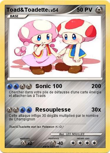Pokemon Toad&Toadette