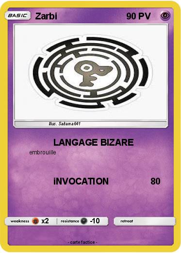 Pokemon Zarbi
