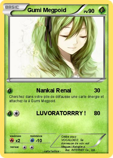 Pokemon Gumi Megpoid