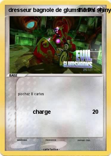 Pokemon dresseur bagnole de glumshanks shiny