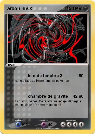 Pokemon ardon niv.X