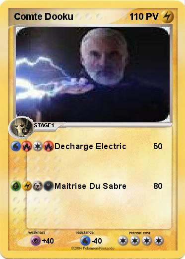 Pokemon Comte Dooku