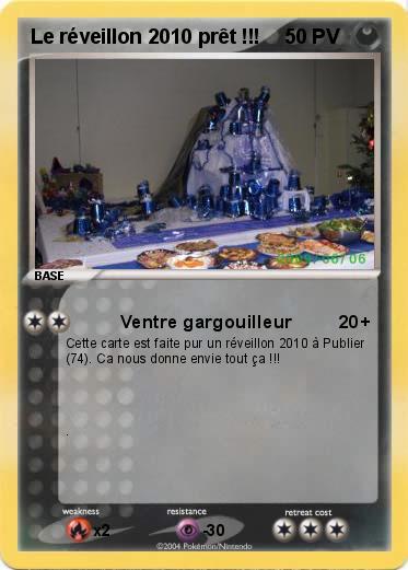 Pokemon Le réveillon 2010 prêt !!!