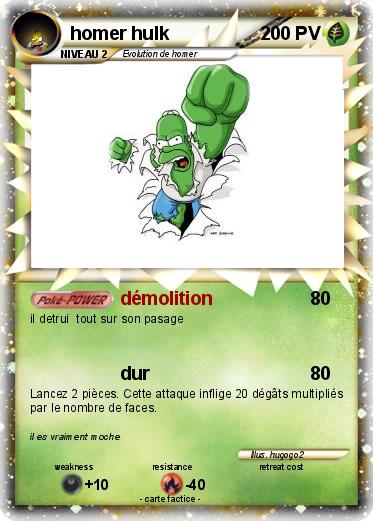 Pokemon homer hulk