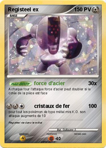 Pokemon Registeel ex