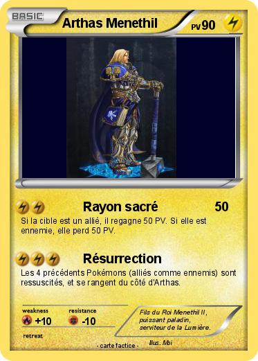 Pokemon Arthas Menethil