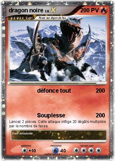 Pokemon dragon noire