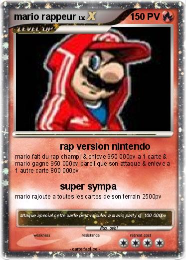 Pokemon mario rappeur