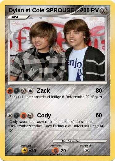 Pokemon Dylan et Cole SPROUSE