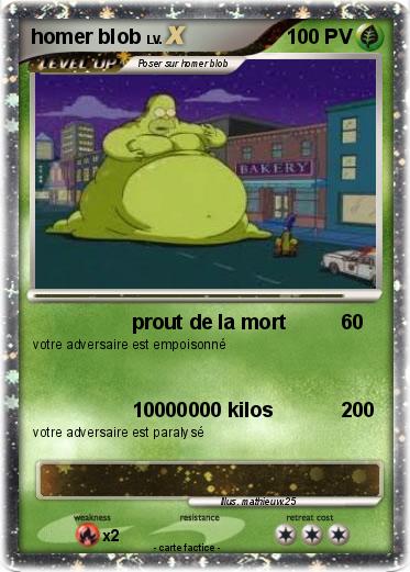 Pokemon homer blob