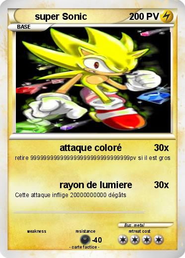 Pokemon super Sonic