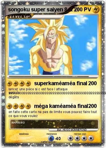 Pokemon songoku super saiyen 8