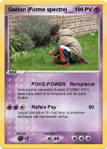 Pokemon Gaétan (Forme spectre)