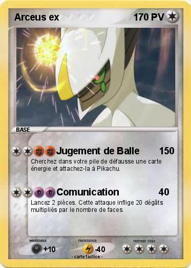 Pokemon Arceus ex