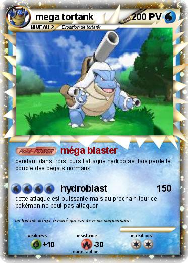 Pokemon mega tortank