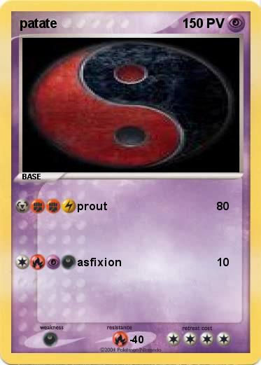 Pokemon patate