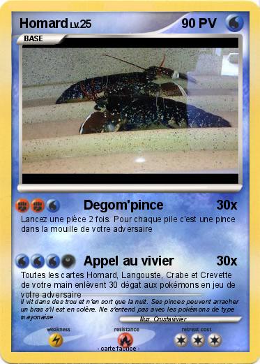 Pokemon Homard