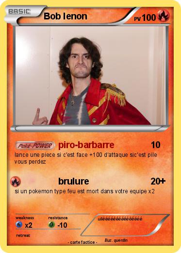 Pokemon Bob lenon