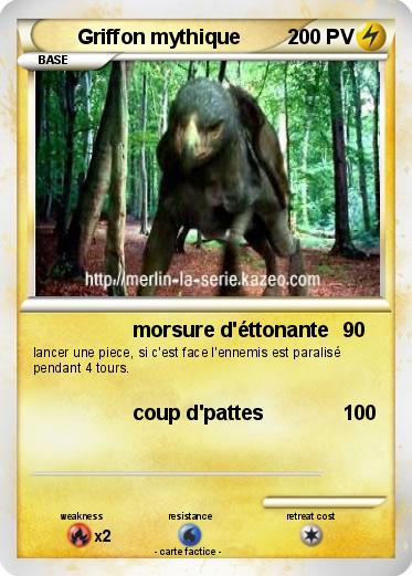 Pokemon Griffon mythique