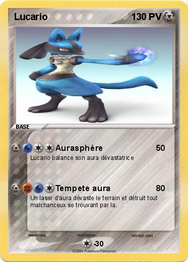 Pokemon Lucario