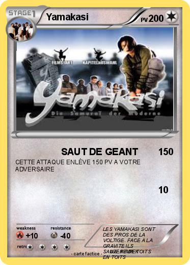 Pokemon Yamakasi
