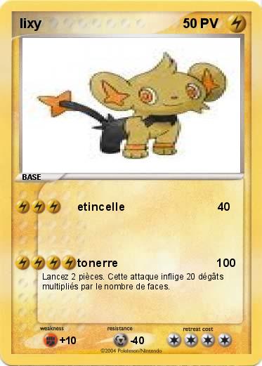 Pokemon lixy