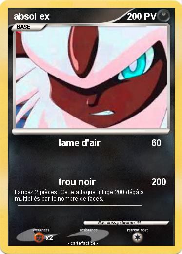 Pokemon absol ex
