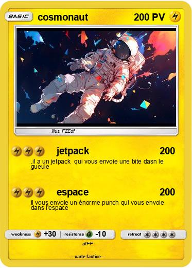 Pokemon cosmonaut