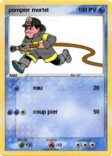 Pokemon pompier mortel