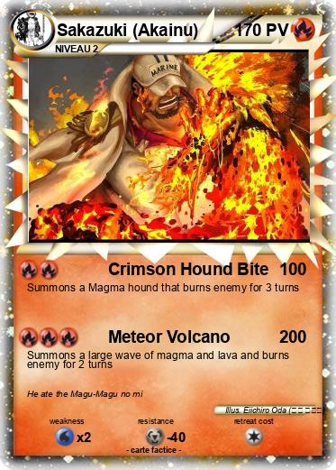 Pokemon Sakazuki (Akainu)