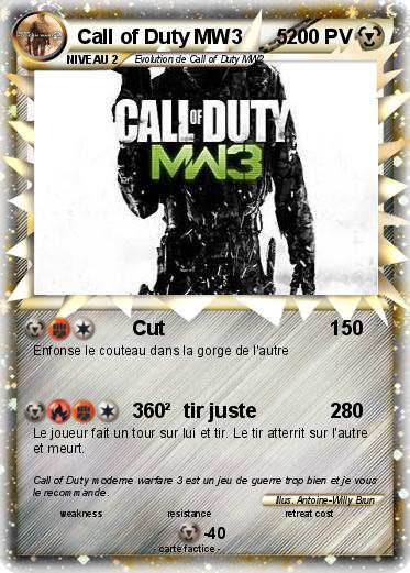 Pokemon Call of Duty MW3      5